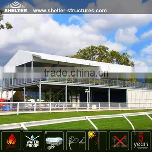 20x50m Outdoor Balcony Double Decker Tents for Sale thumbnail-1