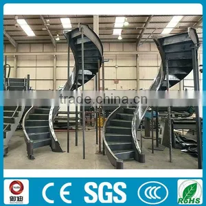 Home Use Interior Prefabricated Stainless Steel Stairs thumbnail-4