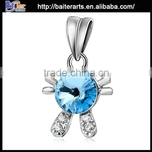 Custom Wholesale Jewelry 925 Sterling Silver Red Gemstone Pendants thumbnail-4