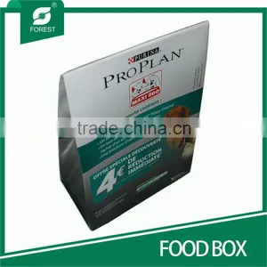 CUSTOM MADE RECYCLABLE CARDBOARD PET FOOD BOX FOR PACKAGING thumbnail-1