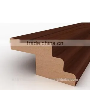 Mdf Crown Profile for Kitchen Cabinet, Mdf Cornice Moulding thumbnail-1