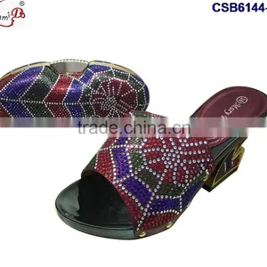 CSB6144 2016 The Top Latest Fashion Woman Italy Style High Heel Sandal Shoes With Bags thumbnail-1