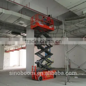 Best Selling Electric-hydraulic Scissor Lift,self-propelled Mobile Hydraulic Scissor Lift,four Wheels Mobile Scissor Lift Table thumbnail-5