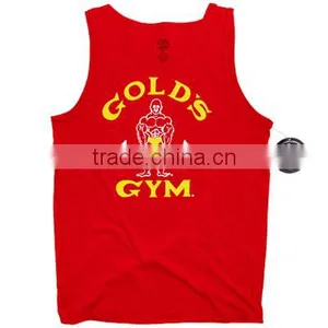 Gold Gym Muscle Joe Athlete Tank Red thumbnail-1