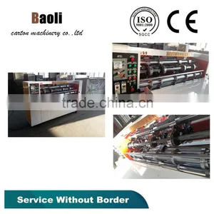 The Thin Edge Paperboard Slitting Machine/Carton Making Machine thumbnail-3