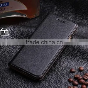 2015 Wholesale Phone Case For Business Men Plain Leather Case For IPhone 6 thumbnail-6