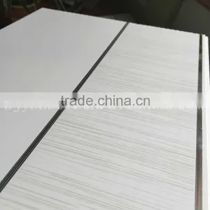 The New Design Printing PVC Panel With Silver Lines and 250mm*5mm thumbnail-2