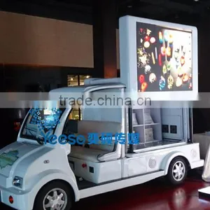 Cool Looking Electric Car With LED Screen for Advertising Use, Get One Now thumbnail-4