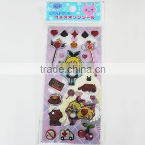 Eco-friendly Material Non-toxic Animal Puffy Sticker thumbnail-4