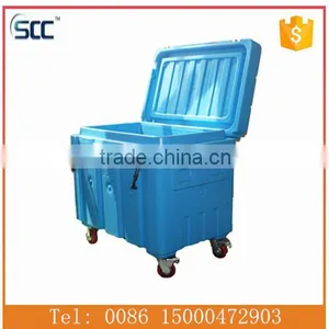 310L Plastic Dry Ice Storage Freezer, Dry Ice Plastic Box for Dry Ice Cooling thumbnail-1