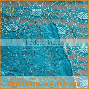New Design China Supplier Wholesale Blue Lace Fabric Qpplique Supplier's Choice thumbnail-2
