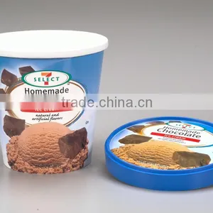 340ml Paper Printed Pint Ice Cream Containers/Cups thumbnail-2