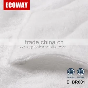 100% Cotton Hotel Terry Cloth Bathrobes White Mens Spa Bathrobe thumbnail-6