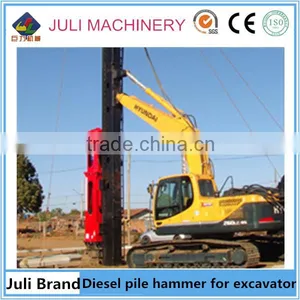 Piling Machine for Excavator, Diesel Pile Drive Hammer Attached Excavator thumbnail-1