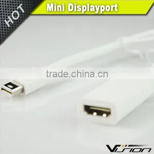 23cm White Color Mini Displayport to HDMI Adapter Cable Quality Choice thumbnail-4