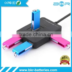 USB 2.0 4-Port High Speed Hub(Black) thumbnail-3