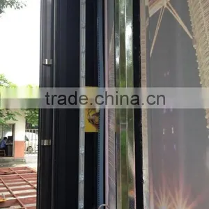 China Lowest Price Aluminum Lamp Post Light Box Lamp Post Signboard With Solar LED Lighting thumbnail-3