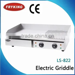 Counter Top Griddle 1/3 Grooved Teppanyaki Griddle Stainless Steel Steak Griddle thumbnail-1