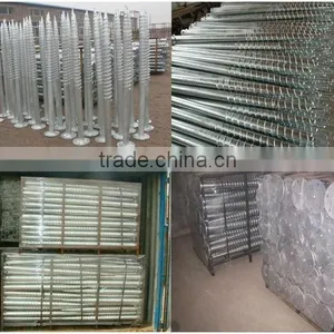 Professional Designed Hot-dip Galvanized Ground Screw Anchor thumbnail-3