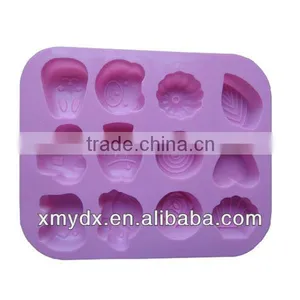 Cute Shape Silicone Cake Mold, Baking Mold, Biscuit Mold, Bread Mold, Silicone Molds for Concrete thumbnail-1