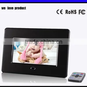 Cheaper High Performance Digital 7" Lcd tv Screen Photo Video Loop Frame Lomp Holder Remote Control thumbnail-1