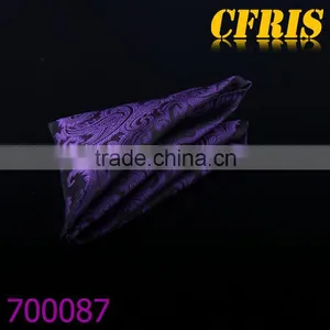 Custom 30x30cm Exquisite Solid Dyed Satin Pocket Square thumbnail-1