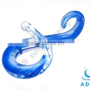 Unique Screw Glass Ear Expander Plug 2g Glass Earring Pierce thumbnail-1