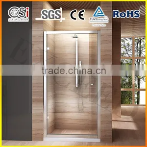 Framed Shower Door Hinge Screen 1000x1900mm thumbnail-1