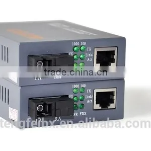 1000M 20KM, Media Convert, Fiber Ethernet Converter With 4 RJ45 Ports;Optical Media Converter thumbnail-2