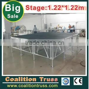 Factory Price Portable Aluminum Portable Dance Plywood Stage thumbnail-3