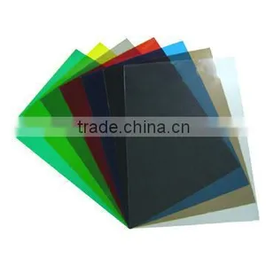PVC Color Transparency Sheet/pvc Book Cover Roll thumbnail-1