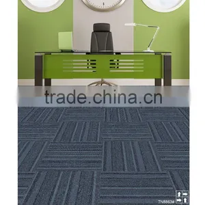 Removable 100%Nylon Washable Carpet Tiles50x50cm With PVC Backing Many Carpet Tiles Patterns Quality Choice thumbnail-3