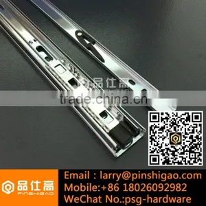 3 Fold 35mm Width Full Extension Ball Bearing Telescopic Slide thumbnail-6