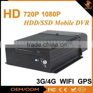 High Definition Car 3G /4G Mobile Dvr With GPS Wifi For Taxi / School Bus And Truck Quality Choice thumbnail-4