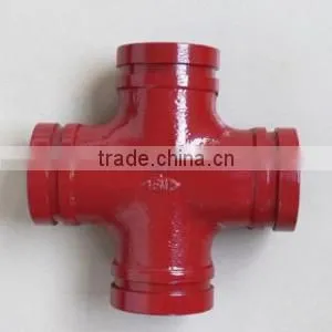 UL/ FM Ductile Iron Grooved Fittings Crosses thumbnail-2