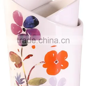 Italy Romatic Ceramic Chopsticks Holder Spoons Holder thumbnail-1