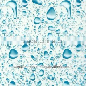 Water Transfer Printing Film Waterdrop Pattern GW7501, Width 100cm thumbnail-1