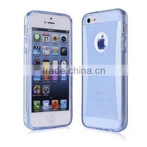 C&T Clear Glitter Jelly Color Soft TPU GEL Protective Case Covers for Apple IPhone 5/5s/SE thumbnail-5