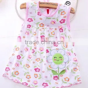 Baby Girls Lovely Summer Sleeveless Dress thumbnail-1