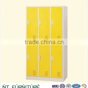 Promotion Best Selling Manufacturer,steel 6 Doors Clothes Cabinet Locker thumbnail-5