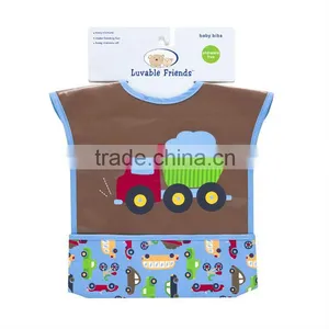 Plastic Baby Bib Apron ,pu Bibs thumbnail-1