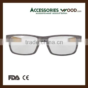 Quality Colorful Square Opticals Wooden Optical Glasses thumbnail-3