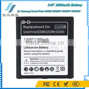 China Mobile Phone Battery 2800mAh Battery for Samsung Grand Prime G5308 G5308W G5306W G5309W thumbnail-1