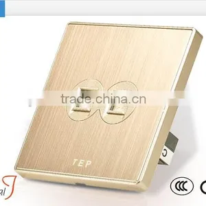 China Factory Direct Sale 2015 Newest UK Double Computer Socket,British Style Socket thumbnail-5