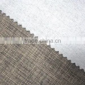 Faux Linen With Pongee Backing for Upholstery thumbnail-1