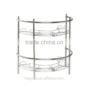 Chrome Assemble Pedestal Sink Shelves thumbnail-1