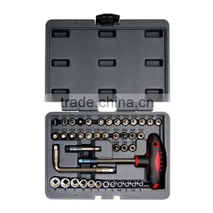 42 PC 1/4" Dr. Socket Bits Set thumbnail-1