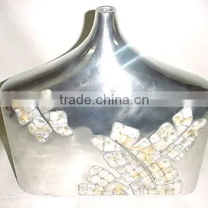 Aluminium Vase With MOP thumbnail-1