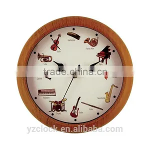 10 Inch Singing Bird Clock thumbnail-5