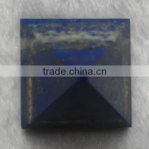Different Semi-precoius Gemstones Lapis Lazuli Pyramid for Jewelry thumbnail-1